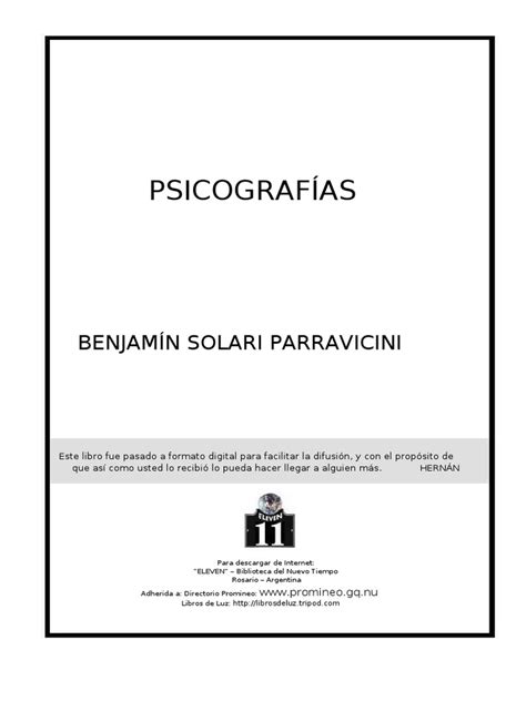 benjamin solari parravicini pdf.